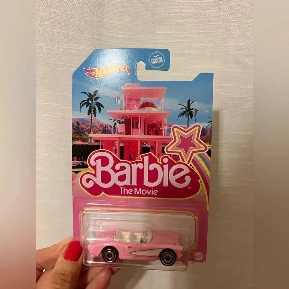 Hot Wheels 2023 Barbie 1956 Corvette Barbie The Movie